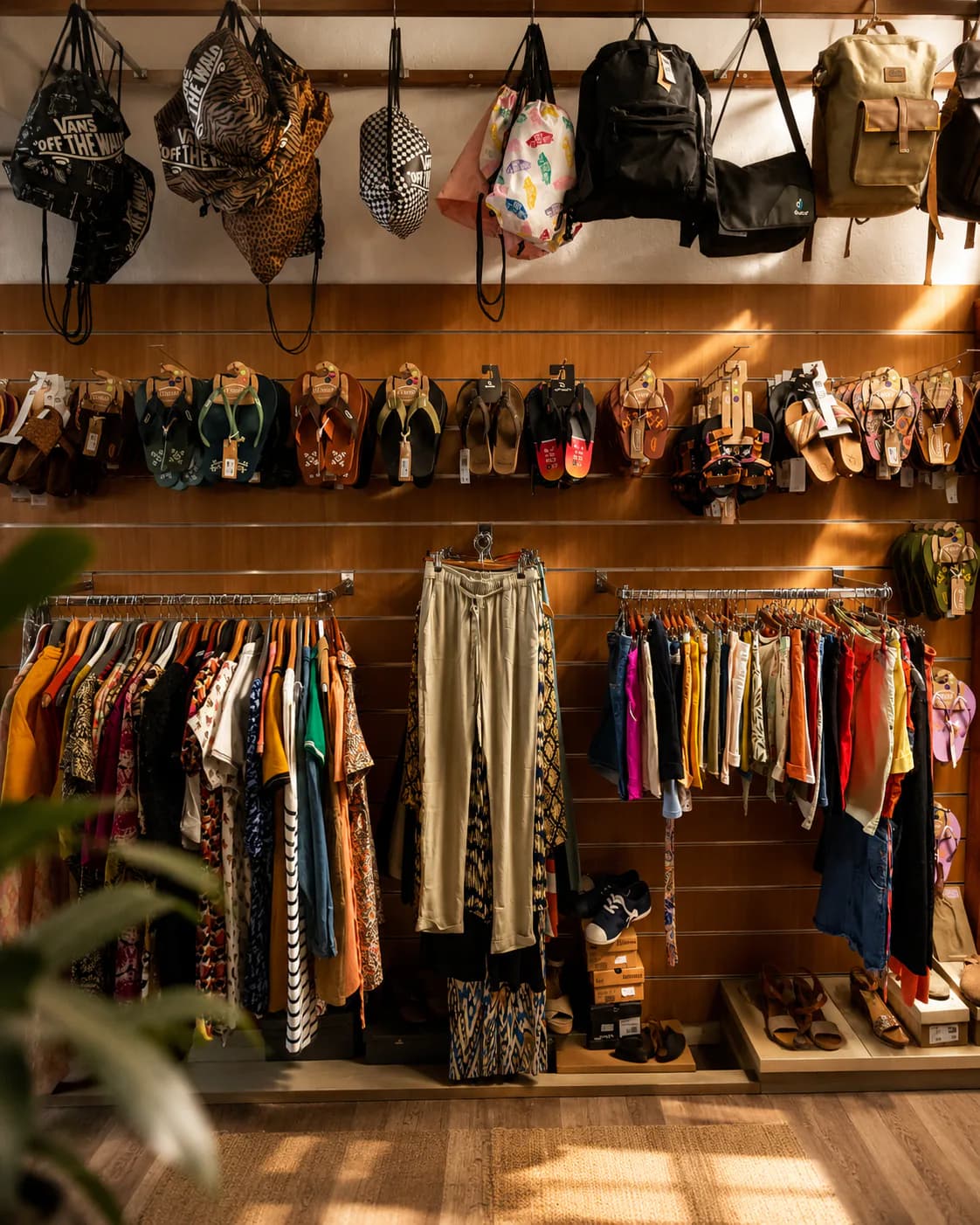 Fashion and accessories selection at Run Évasion