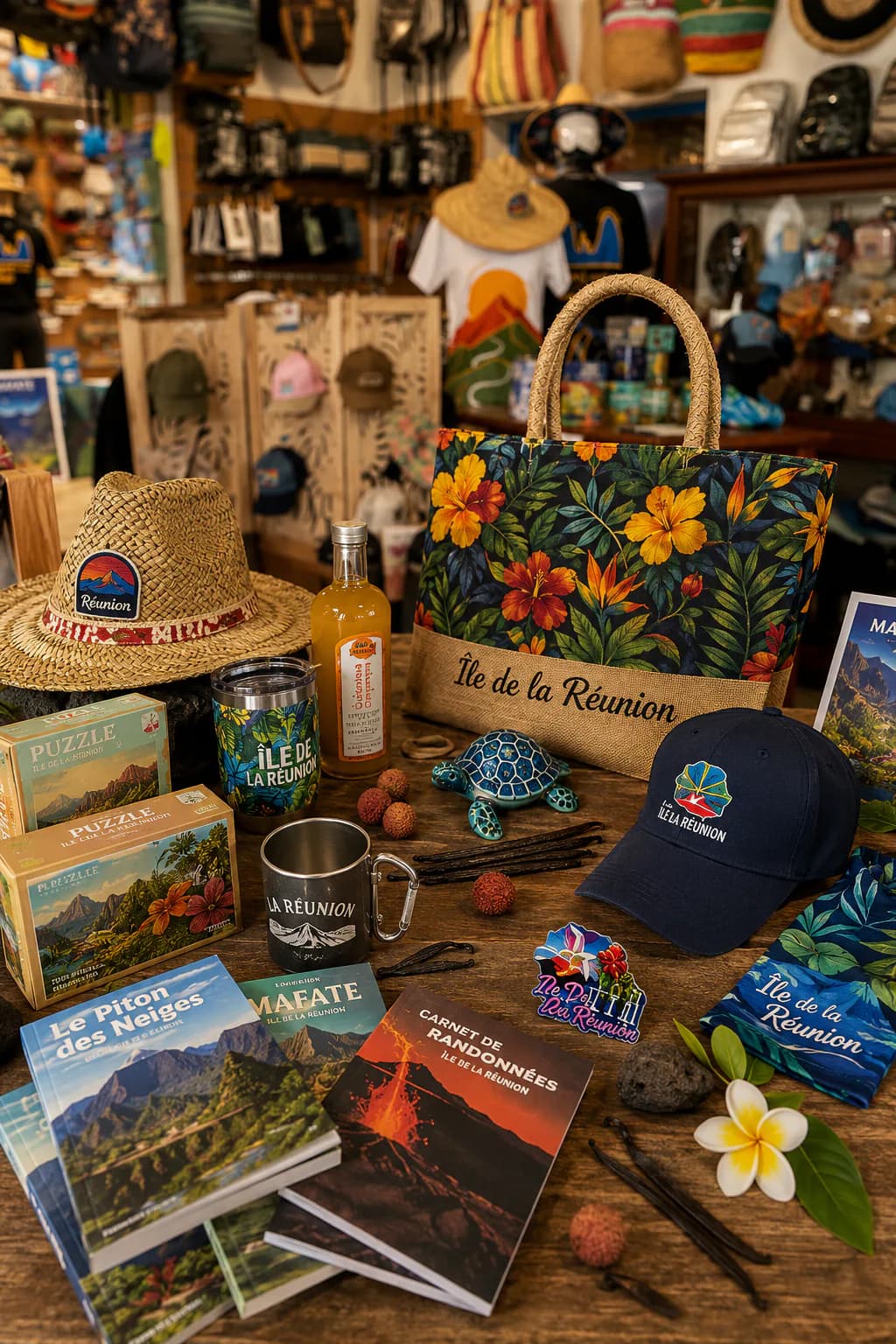 Gifts and keepsakes inspired by Réunion Island