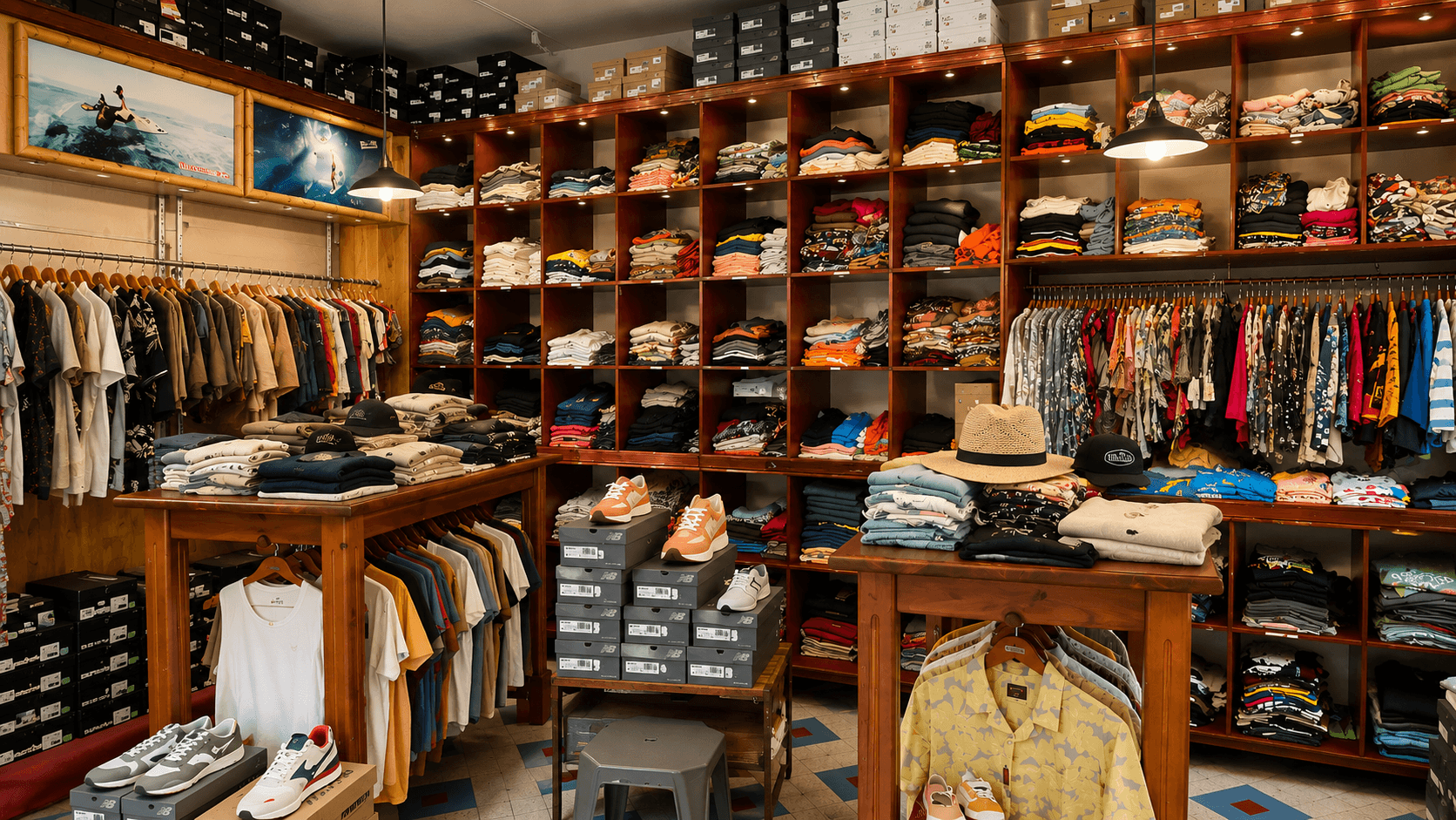 Intérieur du rayon mode de Run Évasion à Cilaos