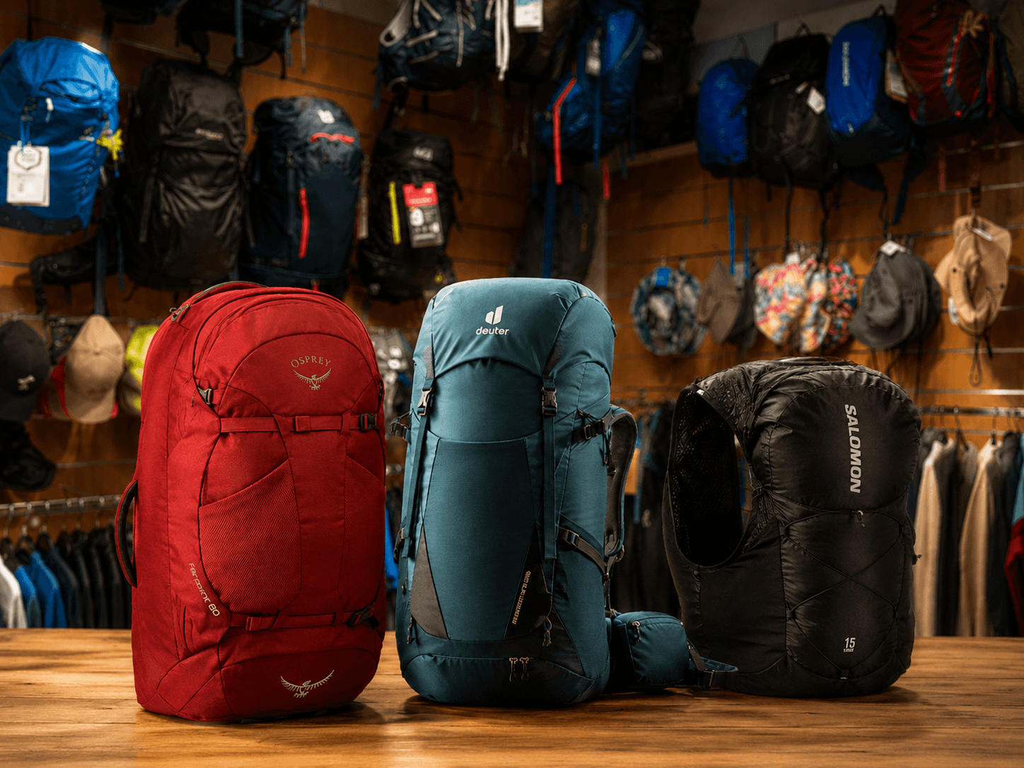 Sacs de randonnée et de trail sélectionnés à Cilaos